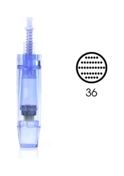 36 Pin (1 Adet) Orijinal Üretici Dr.pen A1 Dermapen Yedek Süngü Kartuşları Dövme Iğneleri Mts&pmu Cilt Bakımı Mikro Iğneleme (Yurt Dışından)