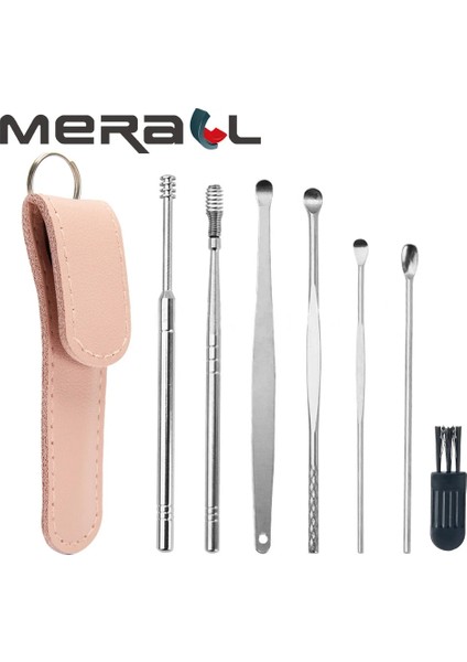 Mavi 7 Adet Set Kulak Temizleyici Earpick Çubukları Balmumu Temizleme Aracı Bakım Kulak Temizleyici Kaşık Kulak Kiri Sökücü Küret Kulak Temizleme Çubuğu Temizleme Earpick (Yurt Dışından) modelleri