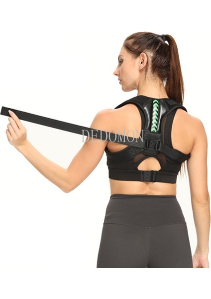 Yeşil S-Ağırlık 20-40KG Ayarlanabilir Arka Omuz Duruş Düzeltici Kemer Klavikula Omurga Desteği Vücudunuzu Yeniden Şekillendirin Ev Ofis Spor Üst Sırt Boyunluk (Yurt Dışından) indirimleri