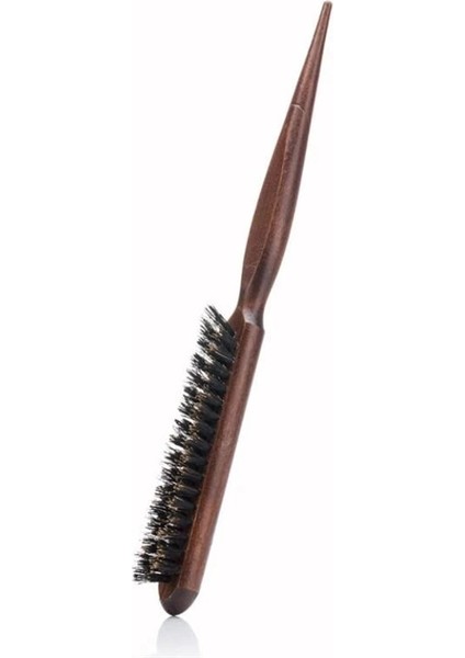 Siyah Domuzu Kıl Saç Bukleler Fırça Ahşap Yuvarlak Saç Şekillendirme Fırçası Saç Curling Pro 1 Parça Salon Saç Fırçası Tarak BB-909 (Yurt Dışından) fırsatları
