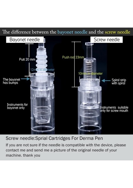 Yuvarlak Süngü 10 P 100/50/10 Adet Dr.imp Kalem Vida Süngü Kartuşları Için Mikro Iğne Dermapen Iğneleri 36/42 Pin Nano Kartuşları Mikro Iğne Ipuçları (Yurt Dışından) fiyatları
