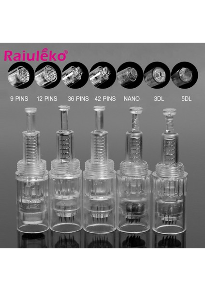 Yuvarlak Süngü 10 P 100/50/10 Adet Dr.imp Kalem Vida Süngü Kartuşları Için Mikro Iğne Dermapen Iğneleri 36/42 Pin Nano Kartuşları Mikro Iğne Ipuçları (Yurt Dışından) modelleri