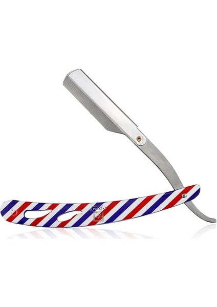 03 Yüksek Kaliteli Jilet Erkekler Klasik Berber Manuel Katlanır Sakal Jilet Baskı Paslanmaz Çelik Tıraş Bıçağı Epilasyon Aletleri ile (Yurt Dışından)