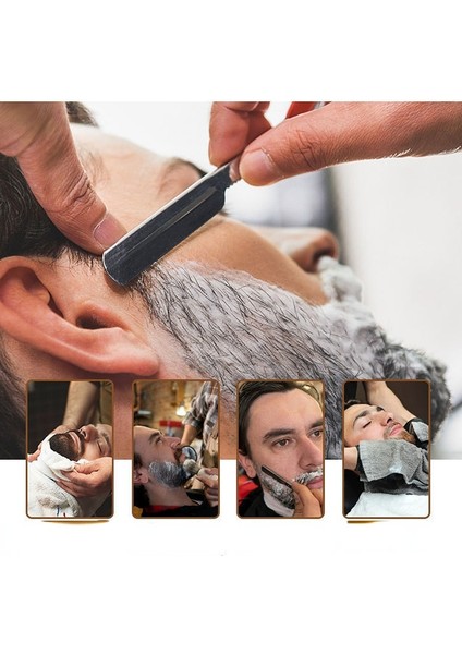 03 Yüksek Kaliteli Jilet Erkekler Klasik Berber Manuel Katlanır Sakal Jilet Baskı Paslanmaz Çelik Tıraş Bıçağı Epilasyon Aletleri ile (Yurt Dışından) modelleri