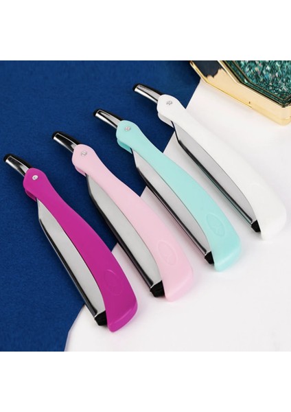 Beyaz Jilet Eski Stil Manuel Jilet Alet Taşıyıcı Erkekler Sakal Bıçak Güzellik Sağlık Bıçak Tıraş Makinesi Kadın Jilet Taşınabilir Tıraş Makinesi Seyahat Tıraş (Yurt Dışından)