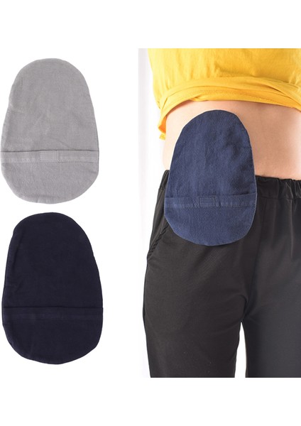 Siyah Yumuşak Pamuk Kolostomi Torbası Astar Kapağı Yıkanabilir Yeniden Kullanılabilir Nefes Alabilen Ostomi Kese Kapağı Yaşlı Hasta Için (Yurt Dışından) fiyatları