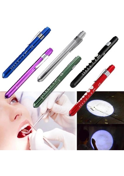 Altın Tıbbi Kalem LED El Feneri Alüminyum Cep Penlight Torch Otoskop Oftalmoskop Doktor Hemşire Için Kbb Acil Ilk Yardım Lambası (Yurt Dışından) fırsatları