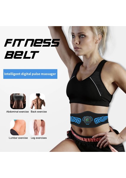 Eğitim Masaj Cihazı USB Şarj Edilebilir Sırt Bel Masajı Taşınabilir Silikon Etiket Yeniden Kullanılabilir Ayarlanabilir Yorgunluğu Gidermek Için (Yurt Dışından) modelleri