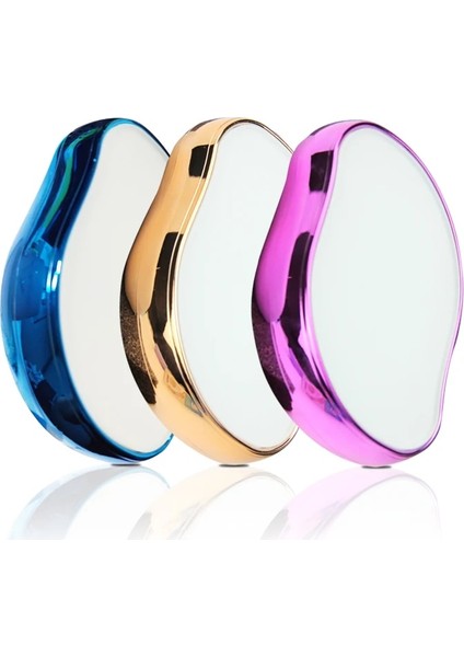 Gök Mavisi Yeniden Kullanılabilir Kristal Saç Silgi Fiziksel Epilasyon Aracı Ağrısız Güvenli Epilatör Kol Bacak Vücut Saç Çıkarıcı Epilasyon Cam Tıraş Makinesi (Yurt Dışından) fırsatları