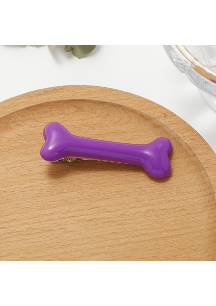 Z 2 Adet 2 Adet Kadın Köpek Kemik Tasarım Firkete Moda Yaratıcı Popüler Saç Klipleri Kızlar Charm Güzel Tokalarım Şekillendirici Araçları Aksesuarları (Yurt Dışından)