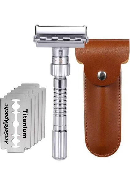 Jilet Ayarlanabilir Emniyetli Jilet Erkek Katlanır Tıraş Çift Kenar Hafif Ila Agresif 1-6 Dosya Epilasyon Tıraş Makinesi 5 Bıçaklı (Yurt Dışından) modelleri