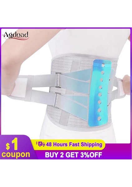 Siyah Xxl Bel Desteği Kemer Disk Hernisi Ortopedik Korse Sırt Omurga Dekompresyon Brace Bel Traksiyon Kemeri Bel Desteği (Yurt Dışından) fiyatları