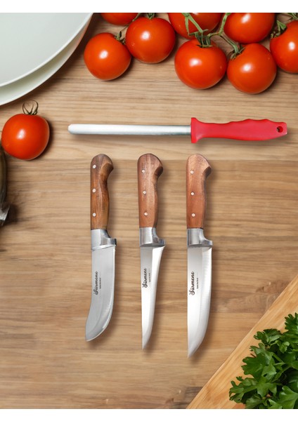 Sürmeneüçlü Mutfak, Kasap Bıçakları Seti - Masatlı Set