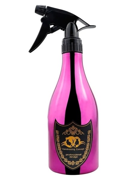 Gül Kırmızı 550 ml Abs Sprey Şişesi Taşınabilir Doldurulabilir Sıvı Konteyner Saç Araçları Profesyonel Kuaförlük Sprey Şişesi Saç Şekillendirici Araçları (Yurt Dışından)