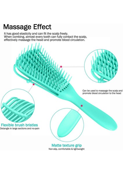 Purple-01 1pc Saç Fırçası Dolaşık Açıcı Fırça Saç Derisi Masaj Saç Tarak Kadın Detangle Saç Fırçası Şekillendirici Kıvırcık Kuaförlük Salon Bakım Aracı (Yurt Dışından) fiyatları