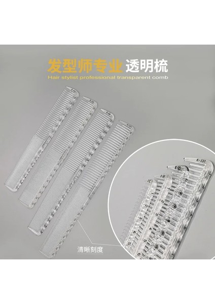 K06A 1 Adet Yüksek Kaliteli Lazer Ölçekli Saç Tarak Profesyonel Kuaförlük Tarak Saç Fırçaları Salon Saç Kesme Şekillendirici Araçları Berber Tarak (Yurt Dışından) modelleri