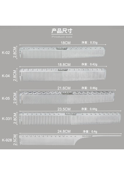 K06A 1 Adet Yüksek Kaliteli Lazer Ölçekli Saç Tarak Profesyonel Kuaförlük Tarak Saç Fırçaları Salon Saç Kesme Şekillendirici Araçları Berber Tarak (Yurt Dışından) fırsatları
