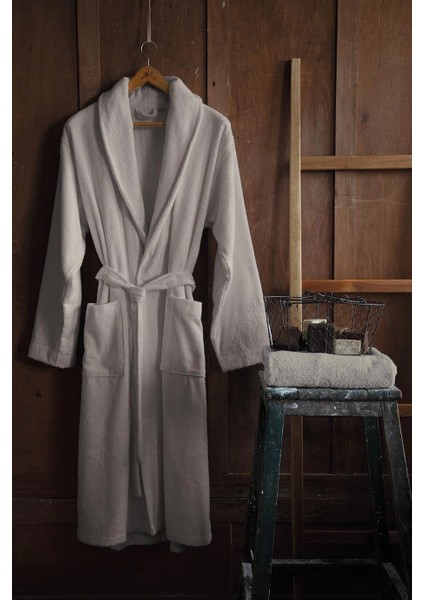 İssimo Home Marsilya Bornoz Man Gri Xl