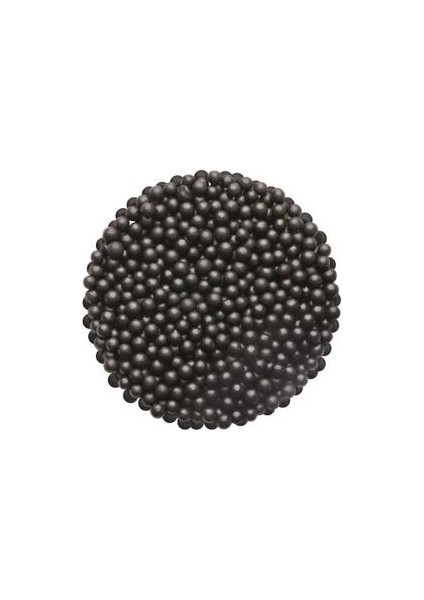 4 mm Boncuk 100 gr Siyah