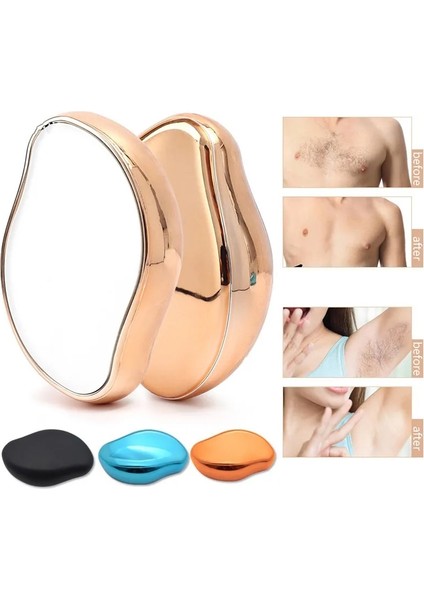 Mat Mor Yeni Nano Kristal Epilatör Ağrısız Güvenli Fiziksel Saç Epilatör Vücut Güzelliği Peeling Epilasyon Aracı Ev Epilasyon Silgi (Yurt Dışından) fiyatları