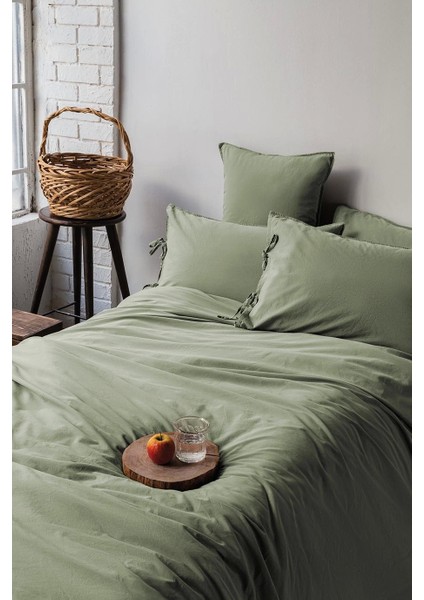 İssimo Home Savanna Forest 210 Tc (83 Tel) Dijital Pamuk Yıkanmış %100 Pamuk Poplin Nevresim Takımı King