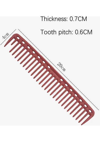 282 - Beyaz Saç Kesimi Kesme Geniş Diş Tarak 452 332 338 Profesyonel Kuaförlük Tarağı Kadın Uzun Saç Saç Stilisti Özel Düzeltme Tarağı (Yurt Dışından) fırsatları