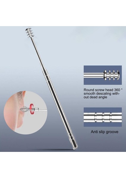 B Kulak Kiri Sökücü Kulak Temizleyici Balmumu Temizleme Aracı Earpick Anti-Toz Rahat Kavrama Aksesuarı Bahar Kulak Temizleme Sopa Aracı (Yurt Dışından) fırsatları