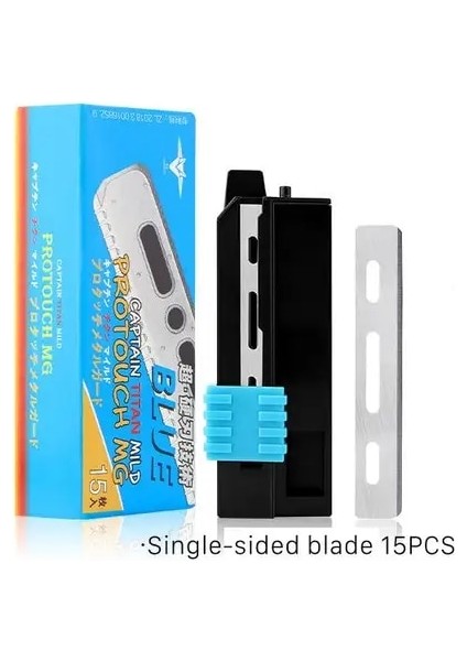 15 Adet Bıçaklar 15/20/24 Adet Japon Tüy Eski Moda Tek Kenarlı Yedek Jilet Kesme Saç Paslanmaz Çelik Erkek Güvenlik Bıçağı (Yurt Dışından)