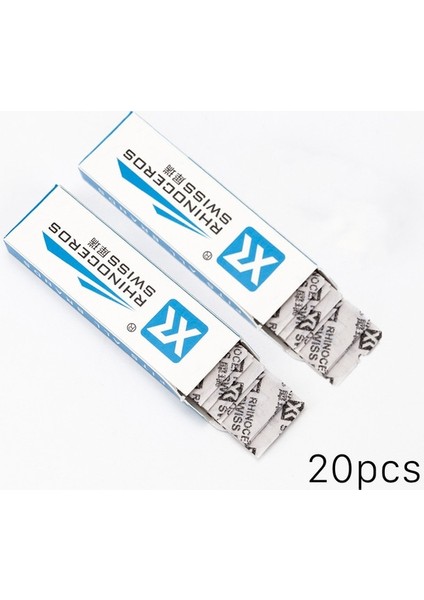 20 Adet Bıçaklar 10-100 Adet Büyük 77 Bıçak Klasik Güvenlik Jilet Düz Jilet Çift Kenarlı Jilet Paslanmaz Çelik Bıçak 62*16.2mm G0407 (Yurt Dışından) fiyatları