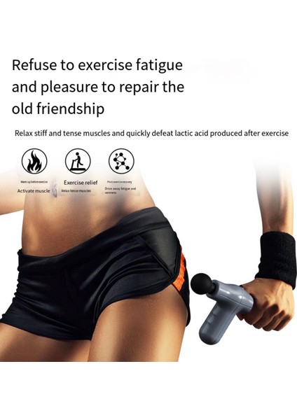 Pembe Tip C Şarj Masaj Tabancası Fitness Güzellik Sağlık Fasya Tabancası Masajeador Vücut Ağrısı Rölyef Için Profesyonel Kas Masajı Sırt ve Boyun Masajı (Yurt Dışından) fiyatları