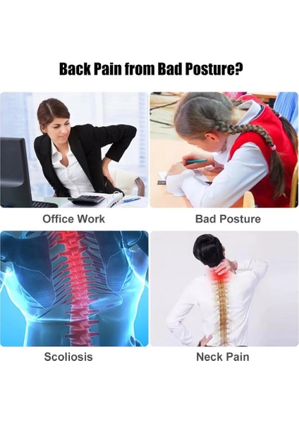 Gri L Geri Duruş Düzeltici Klavikula Lomber Omurga Düz Kayış Omuz Desteği Brace Korse Kemik Ağrısı Giderici Kemer Vücut Sağlık (Yurt Dışından) modelleri