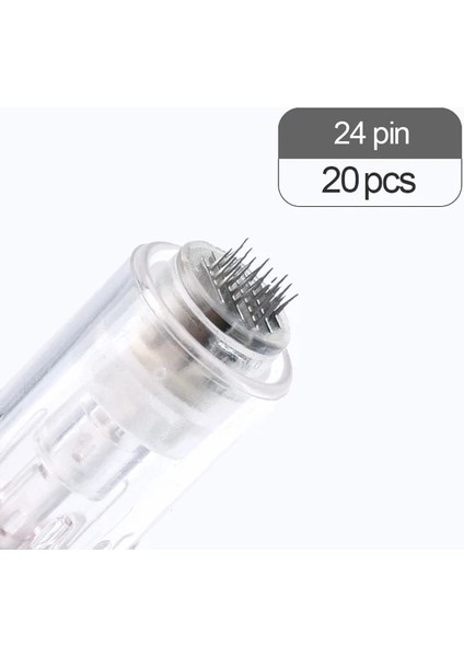 20 Adet-24 Pin 20 Adet Dr Kalem Ultima M5/M7/N2/E30 Iğne Kartuşları Değiştirilebilir Derma Damgası 140 Tek Kullanımlık Mikro Iğne Iğneleri Cilt Bakım Aracı (Yurt Dışından)