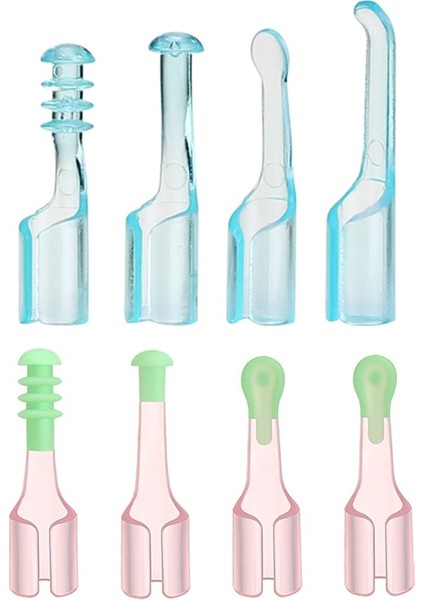 01 4 Adet/takım Kulak Kepçe Aksesuarları Evrensel Dış Çap 3.9mm, 4.9mm Kulak Temizleyici Yedek Ipuçları Kulak Kaşığı Kutusu ile (Yurt Dışından) modelleri
