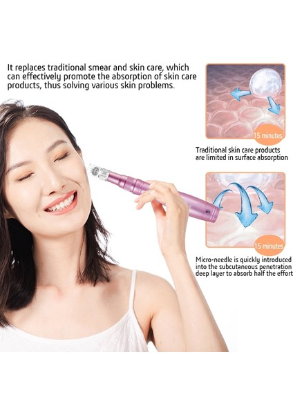 42PIN 10 Adet Kablosuz Dr.imp Kalem Ultima Dermapen Profesyonel Mikro Iğneleme Mezoterapi Otomatik Mikro Iğne Derma Sistemi Terapi Mts $ Pms Araçları (Yurt Dışından)