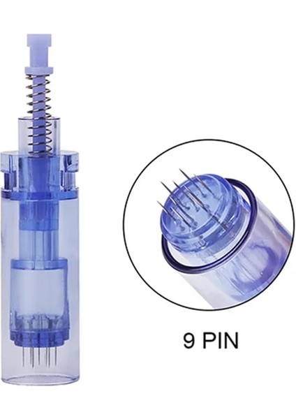 10 Adet 9pin Dermapen A1 F3 Kartuş Ultima Süngü Yuvası Dr Kalem Iğneler Microneedle Mts Pmu 1/3/5/7/9/12/36/42 Pin Nano Ipuçları Yüz Kartuşları (Yurt Dışından)
