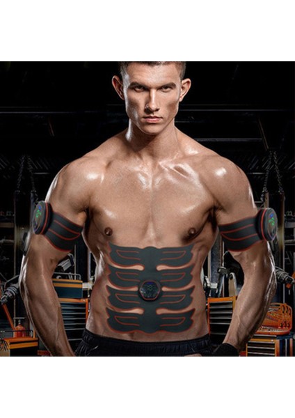 Turuncu Karın Kas Çalıştırıcı Akıllı Dijital Ekran Şarj Edilebilir Karın Kas Stimülatörü Ems Masaj Kemeri Ev Fitness Kemeri (Yurt Dışından) fiyatları
