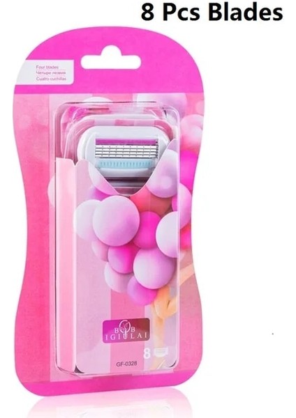 8 Adet Bıçaklar Yüksek Kaliteli Güvenlik Tıraş Bıçağı Kadın Güzellik Bikini Epilasyon Tıraş Seti Kadın Venüs Tıraş Makinesi Yedek Kafaları (Yurt Dışından) fiyatları