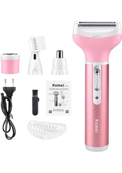 4 In 1 4 In 1 Kadın Tıraş Makinesi Tıraş Makinesi Vücut Epilatör Burun Epilasyon Makinesi Taşınabilir Vücut Tıraş Makinesi Sökücü Jilet Epilatör (Yurt Dışından)