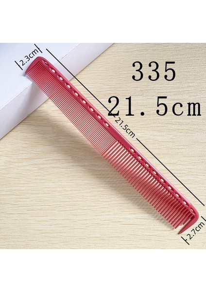 335 - Pembe 332 333 337 338 Saç Kesme Tarağı Kuaförlük Taraklar Kuaför Profesyonel Uzun Saç Seyrek Diş Salon Şekillendirici Araçları Y0927 (Yurt Dışından)