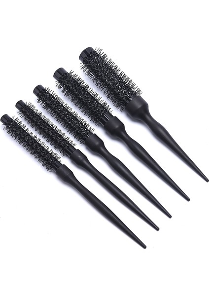 1 Adet Siyah Kıvırcık Yuvarlak Rulo Saç Fırçası Naylon Profesyonel Tarak Salon Berber Saç Fırçası Kuaförlük Şekillendirici Aracı Kenar Kontrolü (Yurt Dışından) fiyatları