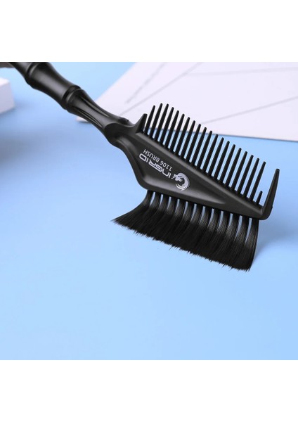 Siyah 1 Adet Siyah Saç Boyama Aksesuarları Seti Saç Boyama Boya Tarak Karıştırma Fırçası Plastik Renk Karıştırma Kabı Dıy Saç Şekillendirici Aracı (Yurt Dışından)
