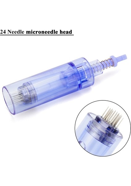 24 Pın 10 Adet Elektrikli Cilt Kalemi A1 Dr. Kalem Iğneleri Süngü 9/12/36 Pins/nano Kartuş Otomatik Mikro Iğneleme Ipuçları Mts Meso (Yurt Dışından)