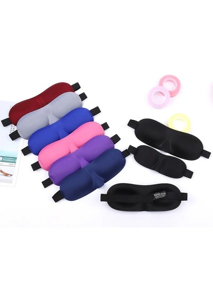 Mavi 3D Taşınabilir Yumuşak Göz Maskesi Seyahat Uyku Dinlenme Masaj Yardımı Uyku Maskesi Kapak Göz Bandı Uyku Maskesi Kılıfı Körü Körüne Siperliği (Yurt Dışından) fiyatları