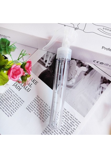 Beyaz 2 Mini Saç Spreyi Şişesi Taşınabilir Sulama Kovası Güzellik Salonu Araçları Yüksek Basınçlı Şişe 40 ml Kuaförlük Başparmak Yüksek Basınçlı Sprey (Yurt Dışından)