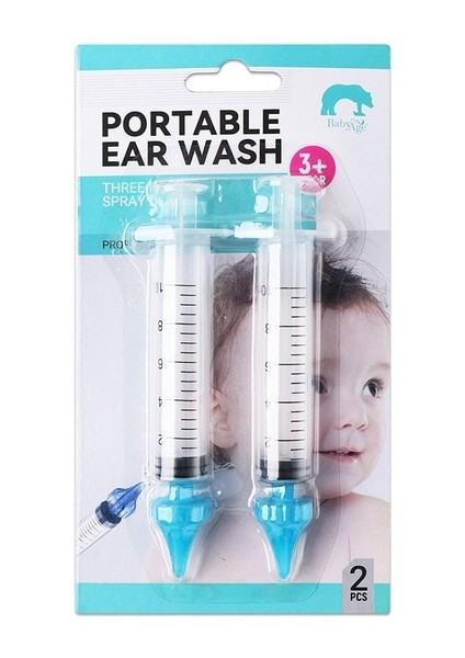 2 Adet 2 Adet Kulak Yıkama Şırıngası Kulak Temizleyici Seti Kulak Balmumu Temizleyici Kulak Kirini Çıkarıcı Temizleyici Su Temizleme Araçları Bebek Çocuk Yetişkin Dropshipping (Yurt Dışından)