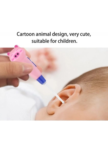 Rastgele Renkler Bebek Kulak Temizleyici Kaşık LED Flaş Işığı Kulak Kiri Küret Seçici Görsel Çocuk Earpick Eer Balmumu Kazmak Sökücü Sağlık Aracı (Yurt Dışından) fırsatları