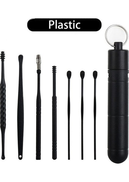Plastik 6 Adet Kulak Temizleme Kiti Kulak Temizleme Çubuğu Temizleme Aracı Kulak Temizleme Kişisel Kulak Balmumu Temizleyici Sökücü Güzellik Sağlık Aracı (Yurt Dışından)