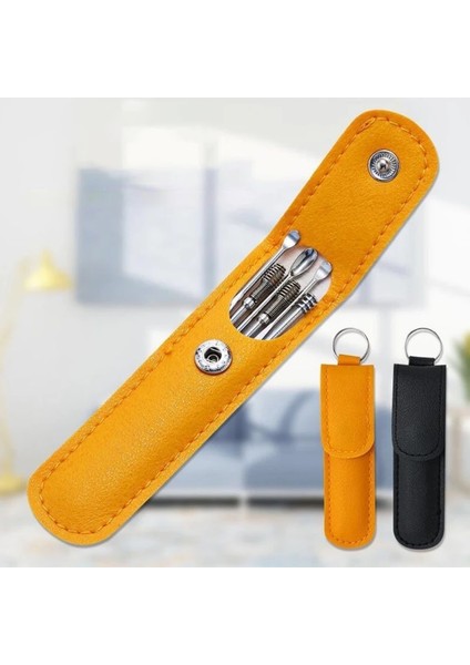Siyah 6 Adet Kulak Temizleyici Balmumu Temizleme Aracı Kulak Tıkacı Çubukları Kulak Kirini Çıkarıcı Küret Kulak Temizleme Çubuğu Temizleme Kulak Temizleyici Kaşık Sağlık (Yurt Dışından)