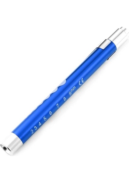Mavi LED Tıbbi Cep Ilk Yardım Penlight Torch Göz Burun Diş El Feneri Otoskop Kulak Balmumu Işık Endoskop Doktor Doktorlar Için (Yurt Dışından)