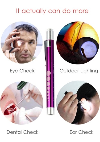 Mavi LED Tıbbi Cep Ilk Yardım Penlight Torch Göz Burun Diş El Feneri Otoskop Kulak Balmumu Işık Endoskop Doktor Doktorlar Için (Yurt Dışından) fırsatları